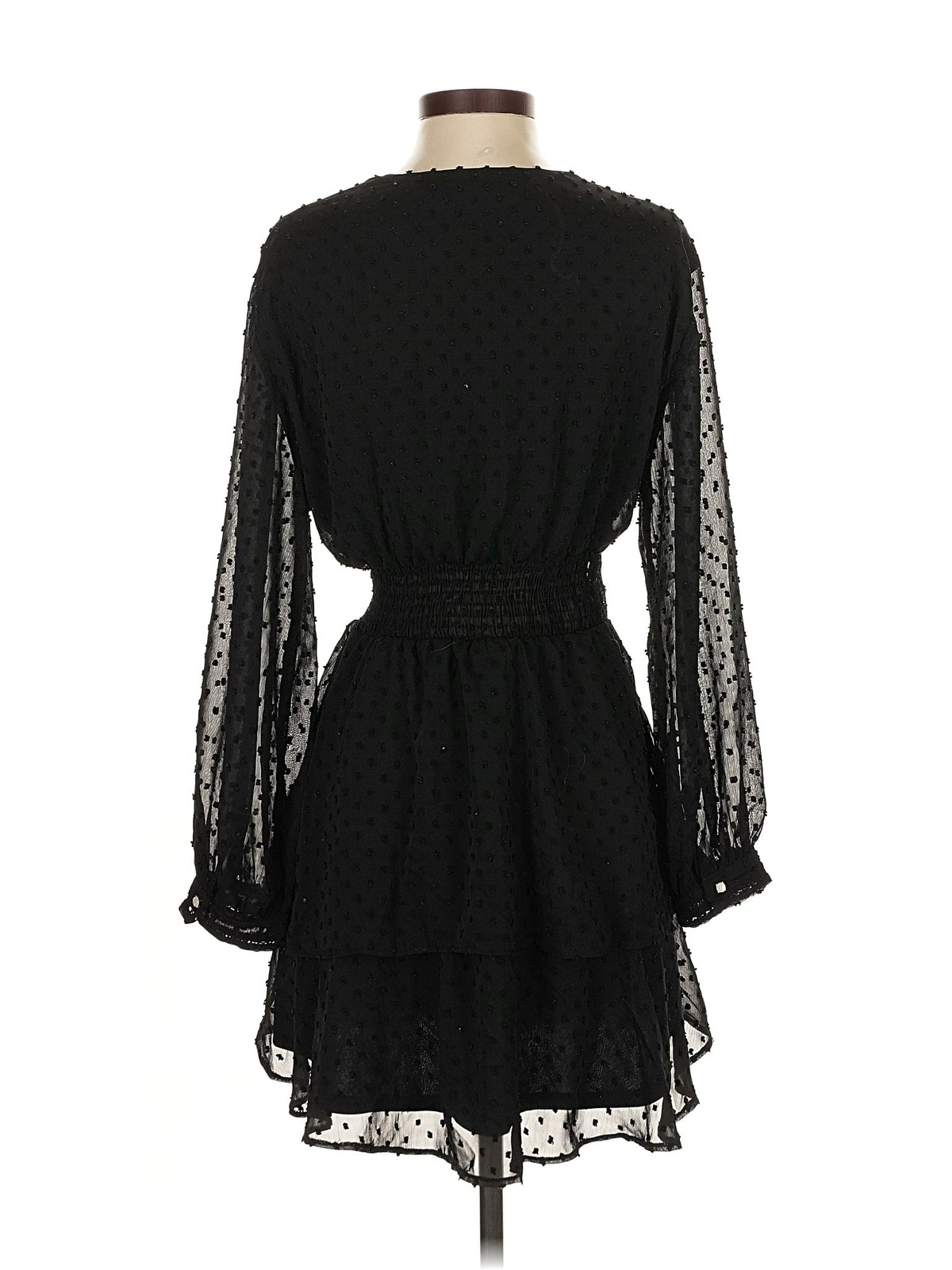 Zara Women Black Cocktail Dress XS thumbnail 2