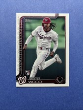 James Wood Rookie 2025 Topps Series One #181 Nationals
