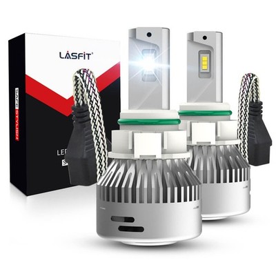 5202 2504 Fog Lights LED Bulbs Kit 6000K Cool White 60W 6000LM LAplus Series 2x