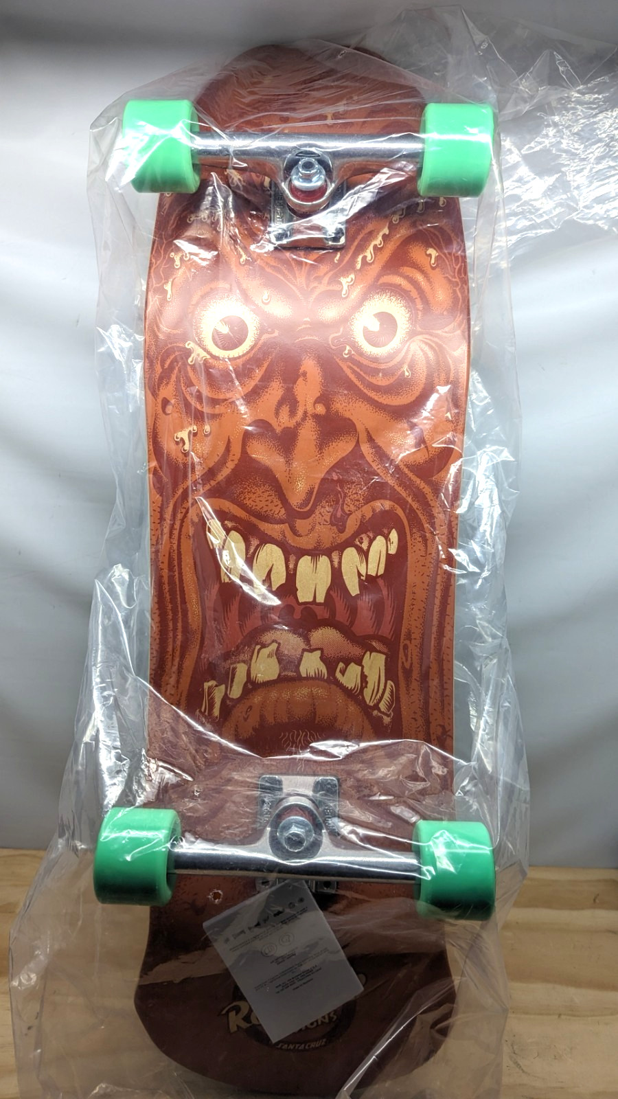 Old School Santa Cruz Rob Roskopp Face 9.5" Complete Skateboard