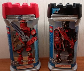 LEGO: Castle Knights Kingdom II - 8785 Santis & 8786 Vladek- Near Complete