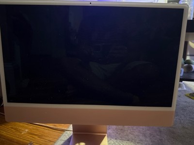 Apple iMac 24'' (512GB SSD, Apple M1, 3.20GHz, 8GB, 8-Core GPU) Pink - MGPN3LL/A