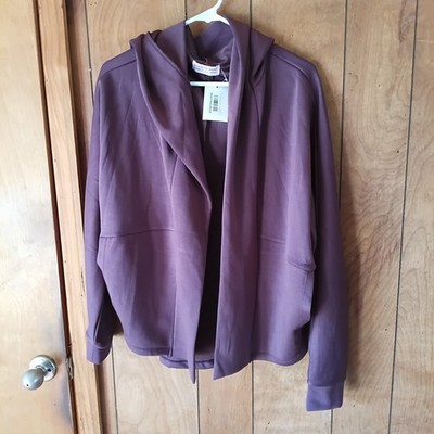 New w/ Tags Discount Divas Hooded Jacket S/M Mauve