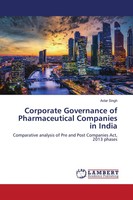 Avtar Singh | Corporate Governance Of Pharmaceutical Companies In India | Buch