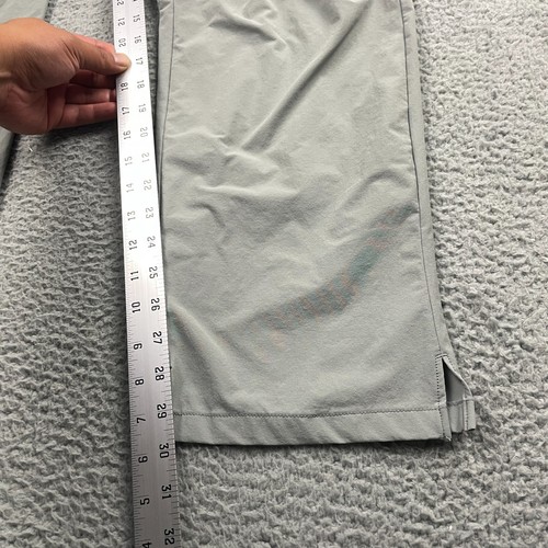 Oakley Take Pro Evolution Pants Mens 40x30 Gray Golf Tech Stretch Performance - Picture 8 of 11