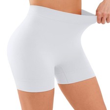 Slip Shorts For Under Dresses, Smooth Boyshort Panties For Women Anti Chafing  