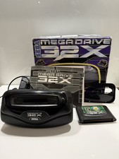 SEGA MEGA DRIVE 32X CONSOLE + 3 GAMES STAR WARS METAL HEAD RACING UK PAL BOXED