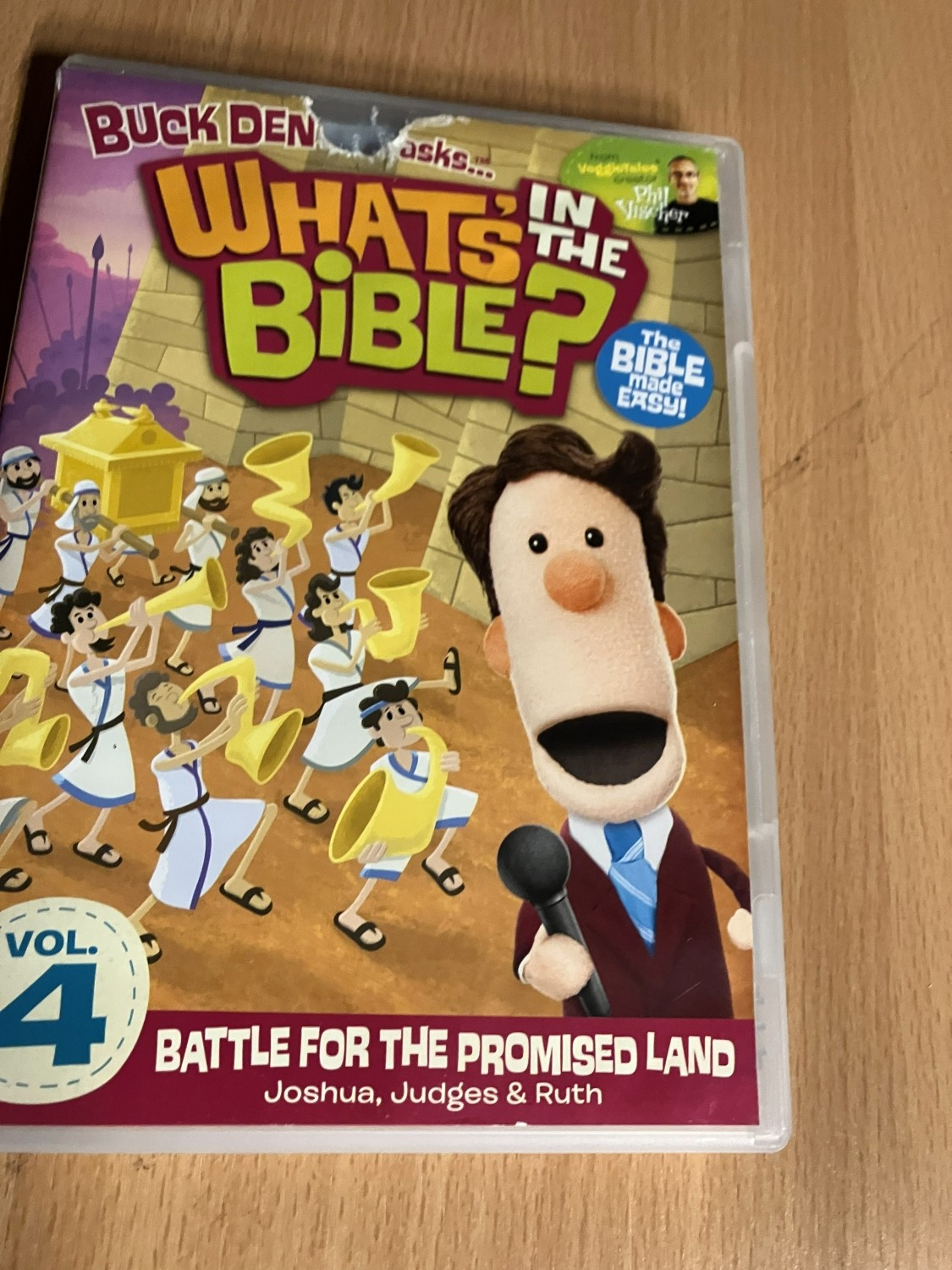 BUCK DEN ASKS WHAT'S IN THE BIBLE BATTLE FOR THE PROMISED LAND DVD FREE SHIPPING