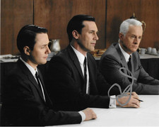* JOHN SLATTERY * signed 8x10 photo * MAD MEN * COA *