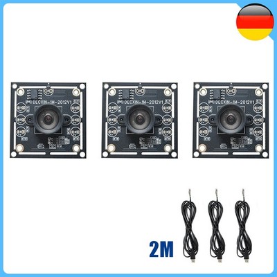 3pcs 100-Grad-Kameramodul 1 MP OV9732 1280 X 720 30 FPS USB Kostenloser Treiber