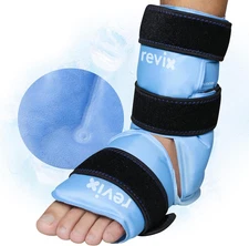 Ankle Ice Pack Wrap for Foot Pain Relief and Feet Injuries, Reusable Gel Ice Col