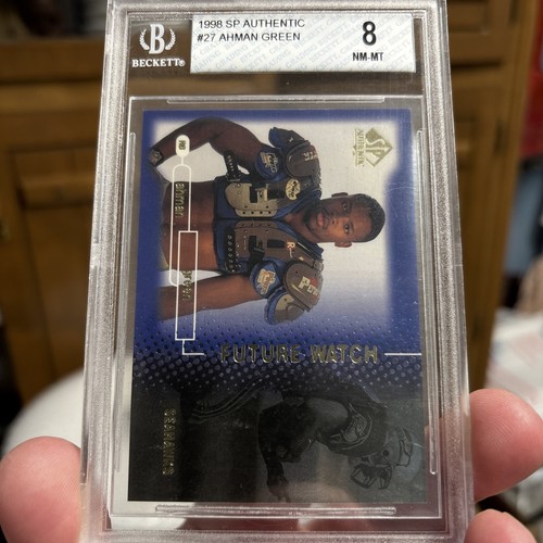 1998 SP Authentic Ahman Green #27 card