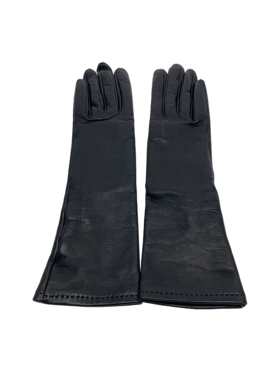 Gants femme Christian Dior cuir noir occasion