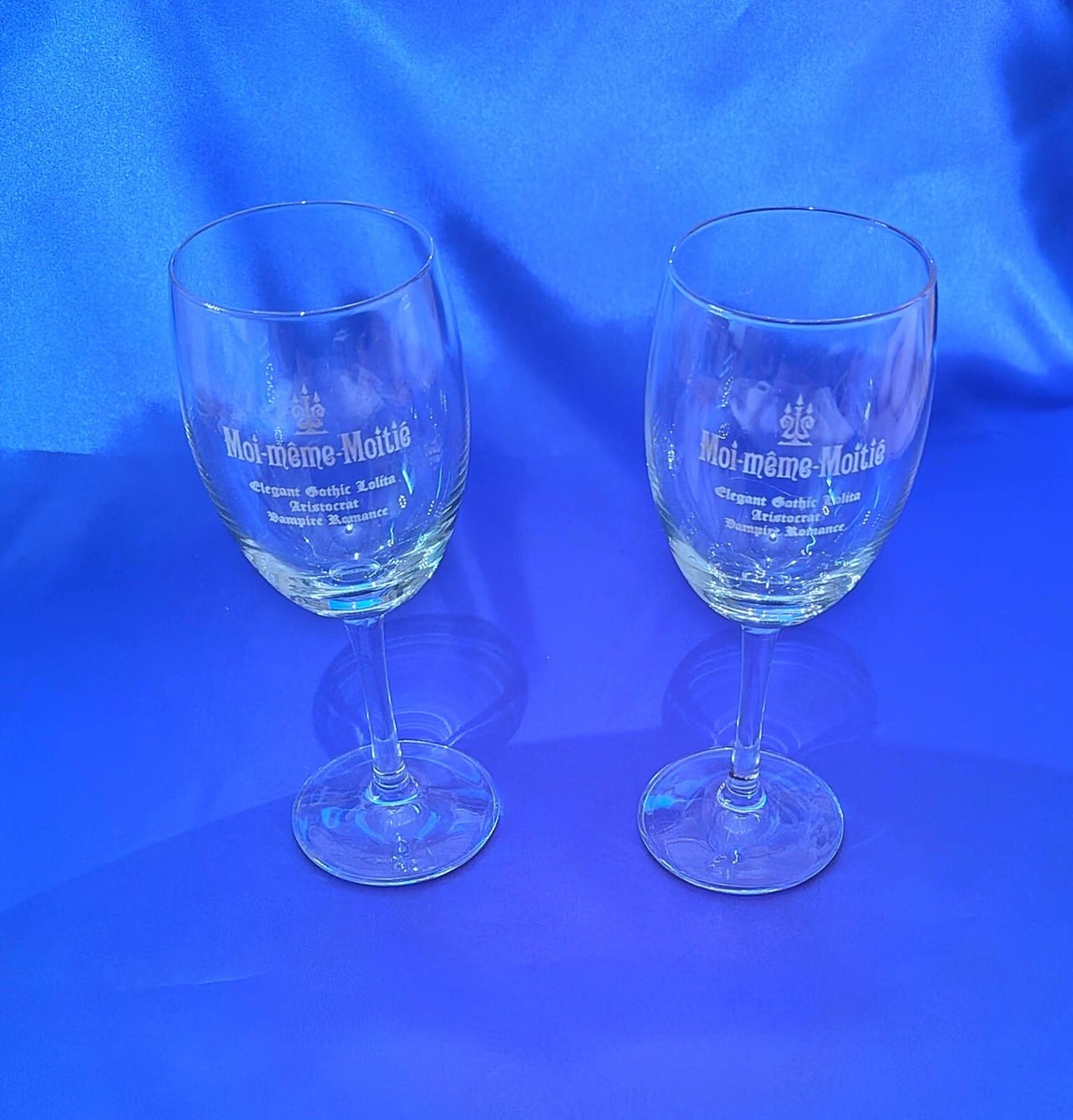 Moi-meme-Moitieワイングラス Moi-meme-Moitie a Pair of Wine Glasses MALICE MIZER Mana-sama from