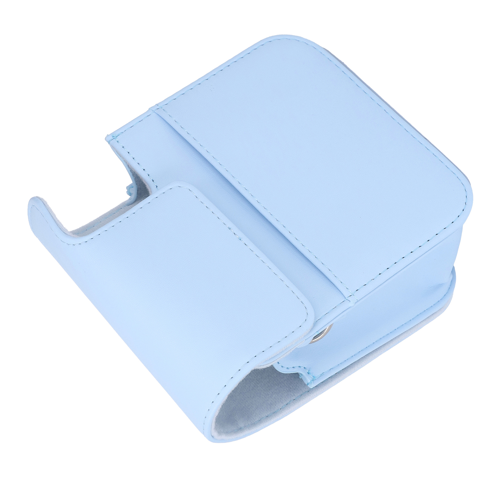 Instant Camera Case Portable Protective Storage Retro PU Leather Bag For Mi-image