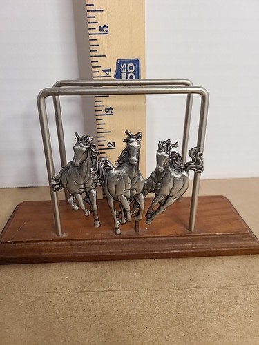 napkins holder 3 Horse's in gallop - Picture 8 of 9