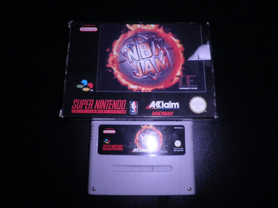 Super Nintendo, Snes - NBA Jam Tournament Edition TE - Boxed
