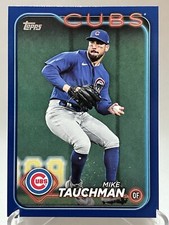 2024 TOPPS SERIES 2 MIKE TAUCHMAN ROYAL BLUE