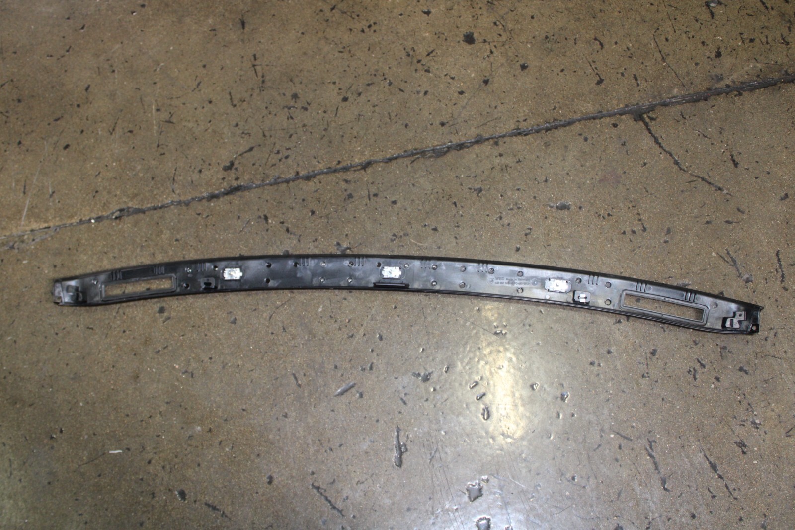 Lamborghini Gallardo, Spyder, Roof Latch Trim Molding, Used, P/N 407867969