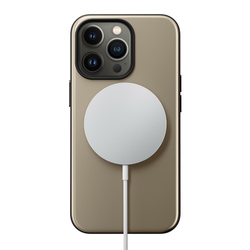 Nomad Sport Tanned Case Slim MagSafe Protective NFC Cover for iPhone 13 Pro Max - Picture 4 of 8