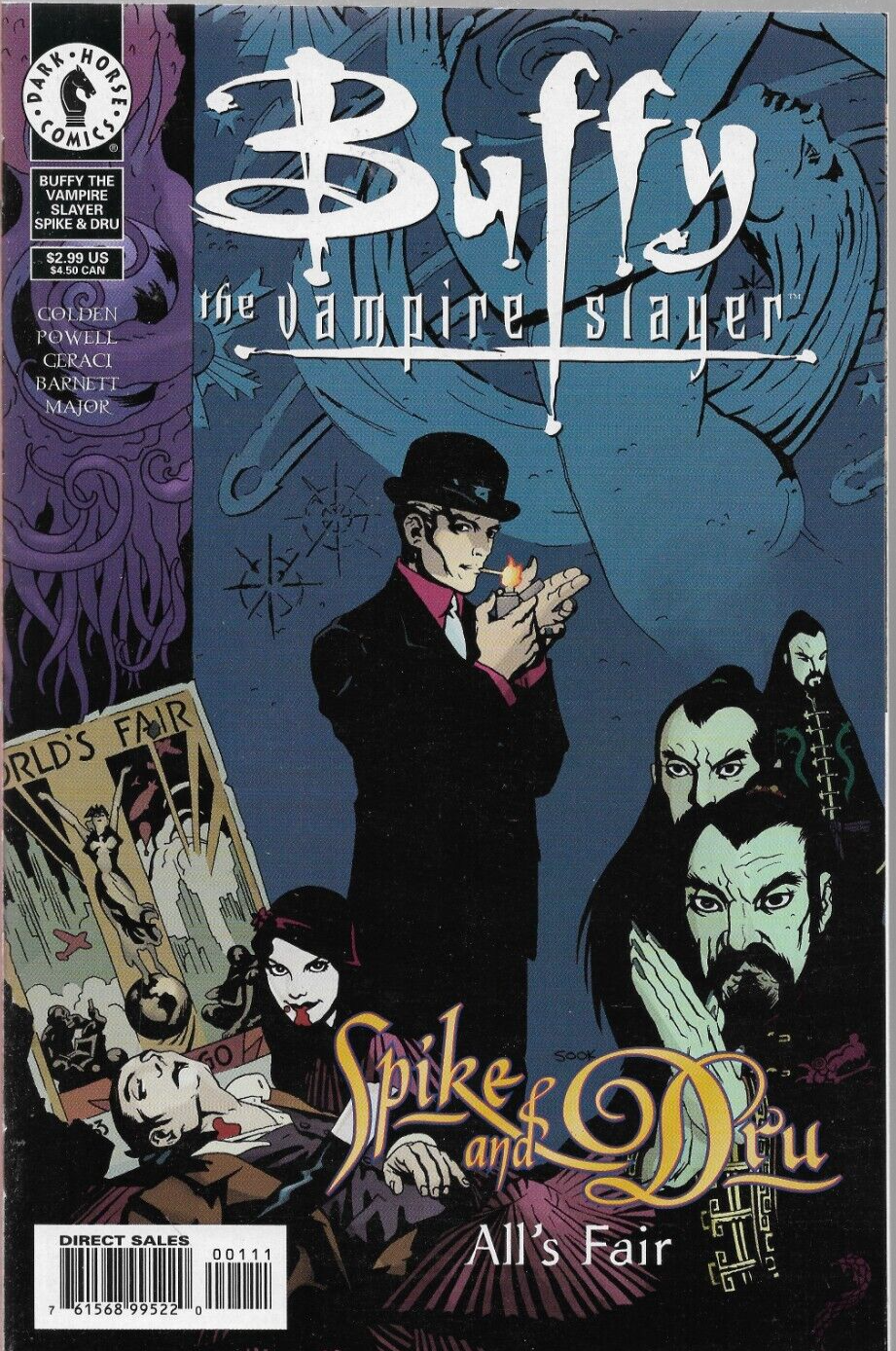 BUFFY THE VAMPIRE SLAYER - SPIKE AND DRU - ALL'S FAIR - Back Issue (S)