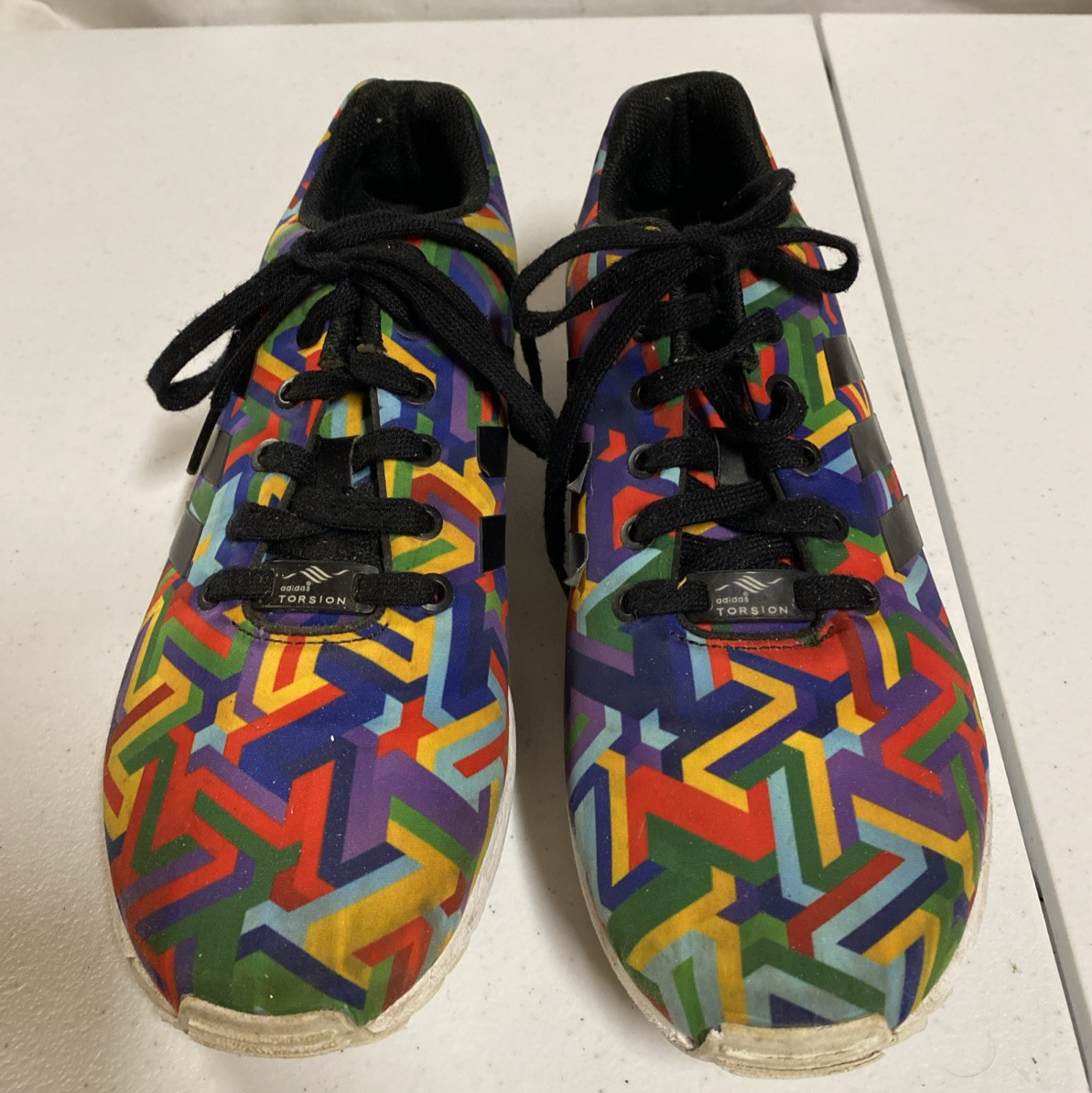 Size 9 - adidas ZX Flux Rainbow for sale online | eBay