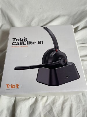 Tribit CallElite 81 Wireless Headset with Microphone, Bluetooth 5.0 Gg1