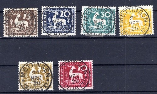 Württemberg Hirsch 144/49 Vero Stamprato Gepr. (AA9158