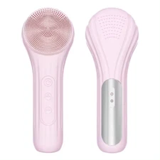 Pink Facial Cleansing Brush Device Face Scrub Brush for Men & Women / USA stock