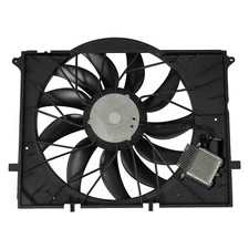 For 2001-2012 Mercedes Benz Engine Radiator Condenser Cooling Fan Assembly