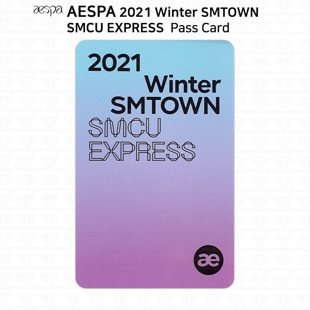 superstar smtown smcu トレカ aespa ウィンター aespa ウィンター SUPERSTAR SMTOWN 限定 トレカ