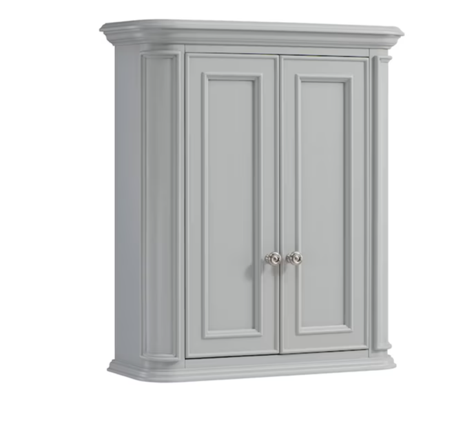 Wrightsville Wrightsville 26x30x10 Light Gray Soft Close Bathroom Wall