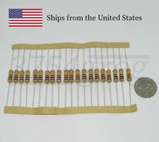 20pcs 1 Watt Carbon Film Resistor 5% Tolerance - Choice of Resistance