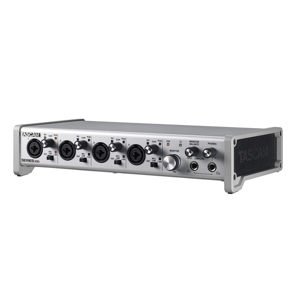 TASCAM SERIES 208i USB/Dual Optical/MIDI 20x8 Digital Interface with FX/Software - Image 4 of 4
