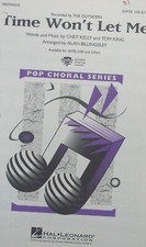 Time Won't Let Me (the Outsiders) arr Billingsley SATB single copy FS