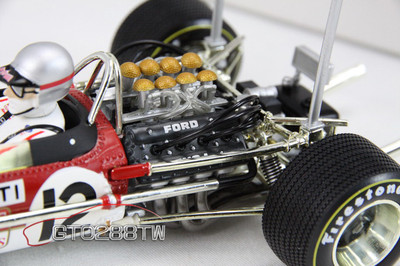 Quartzo 1:18 Lotus 49B F1 -1968 USA GP Pole Position-Mario Quartzo 1:18 Lotus 49B F1 -1968 USA GP Pole Position-Mario
