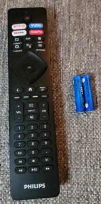 PHILIPS REMOTE CONTROL 43PFL5604/F 5PFL5704/F7 SMART4K UHD ANDROID LED HDTV M6-4