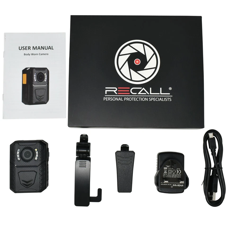 Personal Body Cam Camera 64GB Bailiff Protection Security SIA Klickfast Bundle - Image 3 of 4