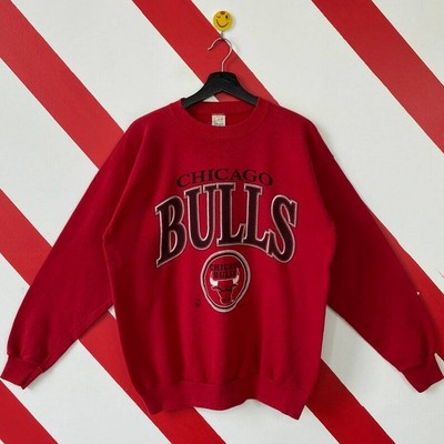 vintage 90s chicago bulls sweatshirt