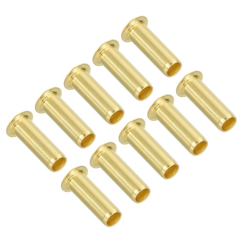 10pcs 1/4" Tube ID Brass Compression Insert Insert Tube Compression Fitting