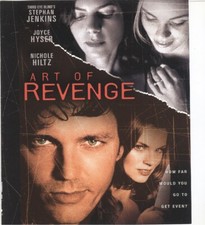 No Disc ORIGINAL COVER ART Art Of Revenge 2010 Blu-ray Cover Stephan Jenkins