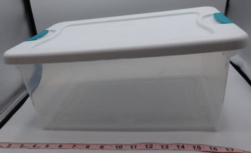 Sterilite® Latching Storage Box - Clear Small - Picture 1 of 5