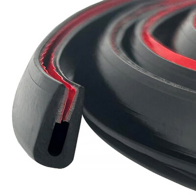 10FT Rubber Edge Trim U Channel Self Adhesive Trim Sheet Metal Edge  Protector