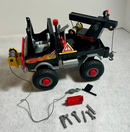 Vintage Playmobil 3994 Power Truck 4x4 Monster Tow Truck not complete