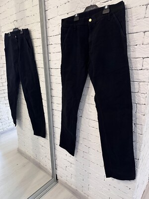 Carhartt WIP Ruck Single Knee Pants Black   Size 34x32