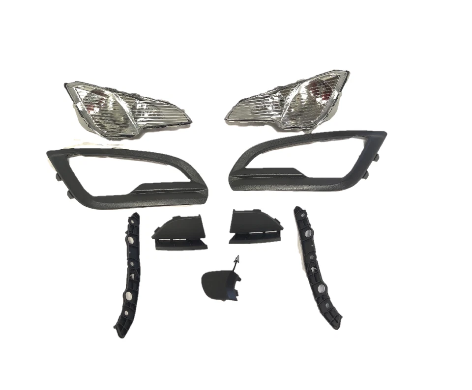 FITS 2018 2019 2020 2021 FORD ECOSPORT FRONT BUMPER COVER 15PC SET - Image 4 of 4