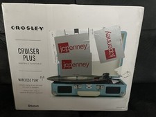 Crosley CR8005F-TU Cruiser Plus Vintage 3-Speed Bluetooth in/Out Suitcase