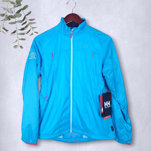 Helly Hansen H2 Flow Jacket Womens Medium Blue Beaver Creek Resort Logo
