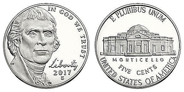 2017-S Jefferson Nickel NGC SP 70 Enhanced Finish ~ 225TH