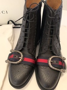 gucci brogue boots
